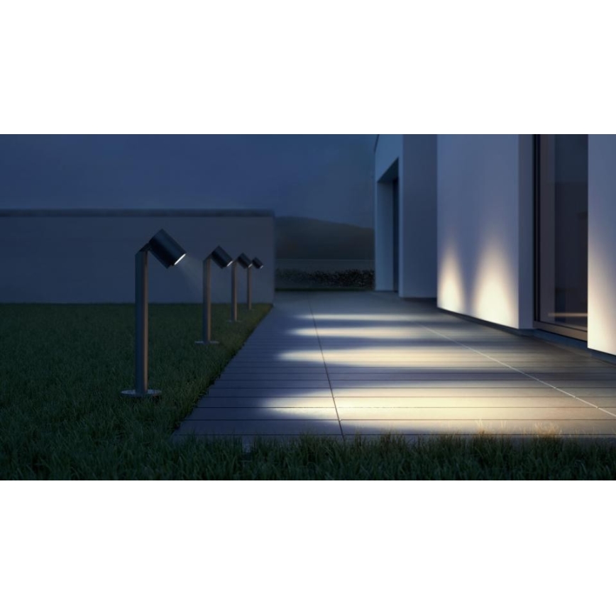 Steinel 068677 - Вулична LED лампа SPOT WAY 1xGU10/6,7W/230V IP44 антрацит