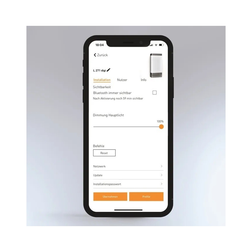 Steinel 068714 - Світлодіодний вуличний світильник L 271 C LED/6,6W/230V 3000K IP44