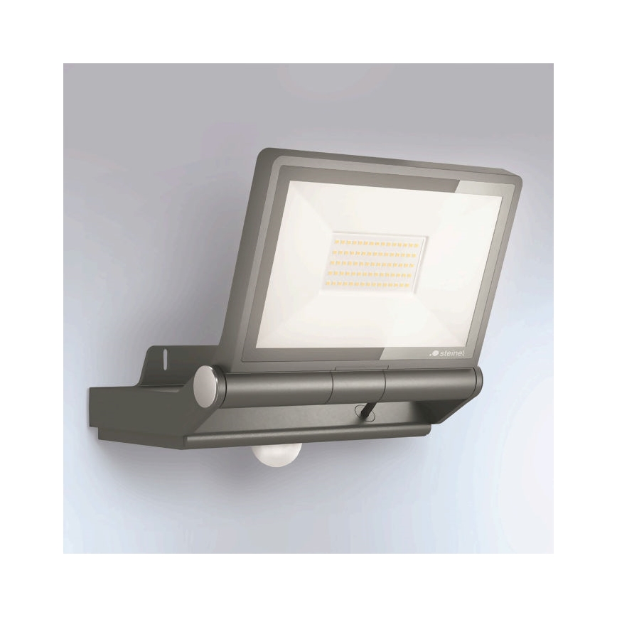 Steinel 069551 - Світлодіодний прожектор з датчиком XLED PRO ONE Plus S LED/33,8W/230V IP44 3000K антрацит + пульт дистанційного керування