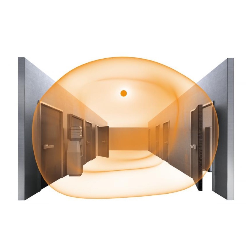 Steinel 069674 - Светодиодный потолочный светильник для ванной комнаты с датчиком RSPRO P1 LED/9,4W/230V 4000K IP54