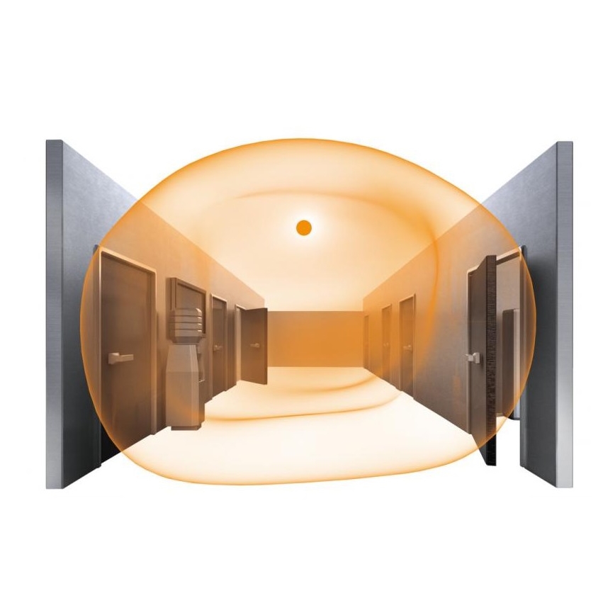 Steinel 069742-Світлодіодний стельовий світильник для ванної кімнати з датчиком RSPROP2 15,1W/230V 3000K IP54