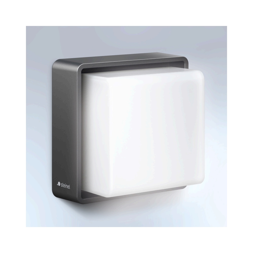 Steinel 078645- LED Вуличний настінний світильник з датчиком L 845 SC 9W/230V 3000K IP44 антрацит