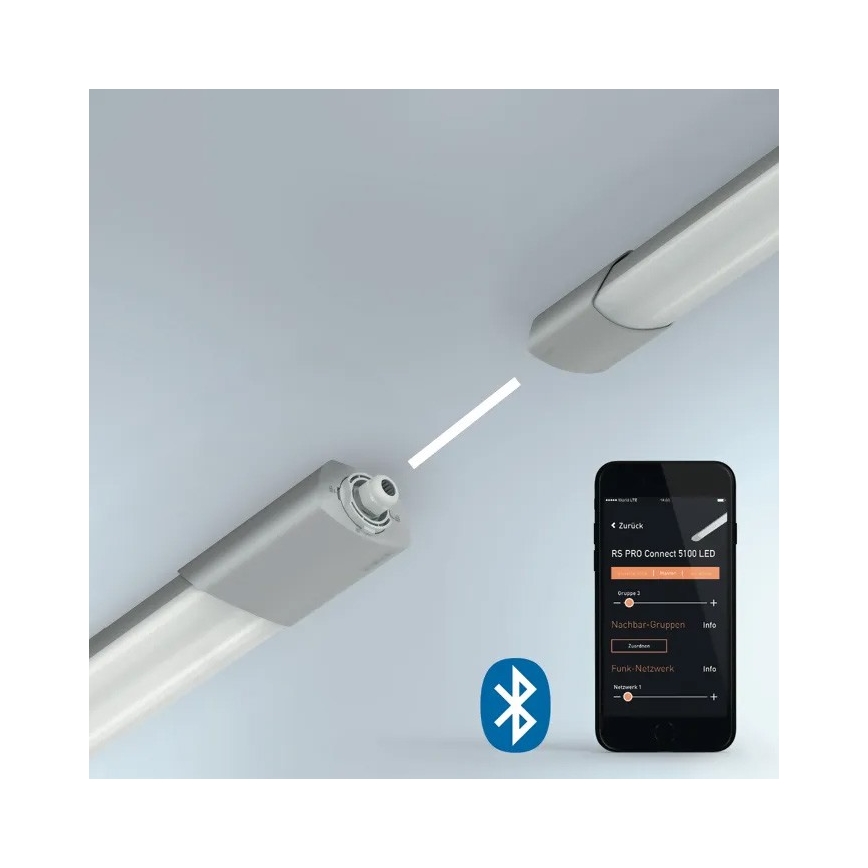 Steinel 078881 - Светодиодный технический светильник с датчиком RS PRO 5100 SC 30W/230V IP66