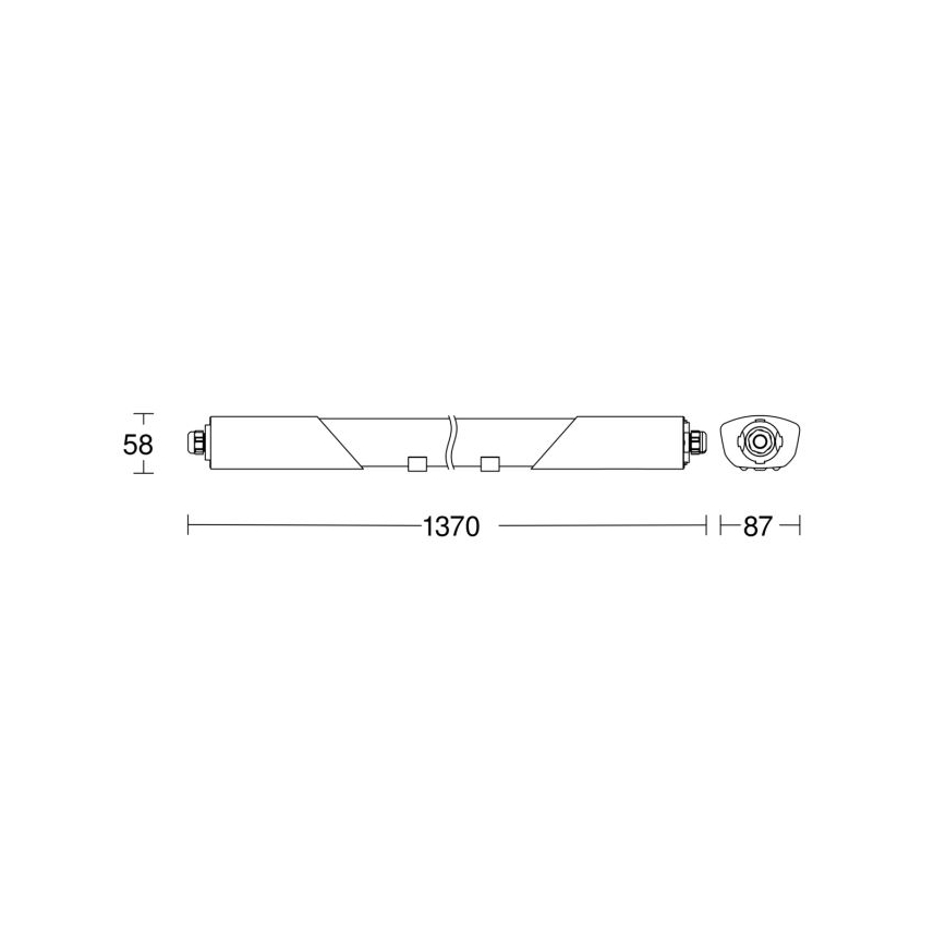 Steinel 079178 - Светодиодный технический светильник с датчиком RS PRO CONNECT 5100 SL LED/30W/230V IP66