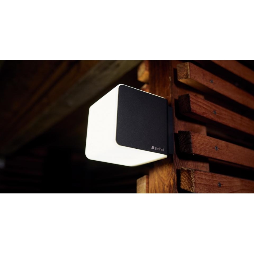 Steinel 079253 - Вуличний світлодіодний настінний світильник L830 C LED/9,1W/230V IP44 антрацит