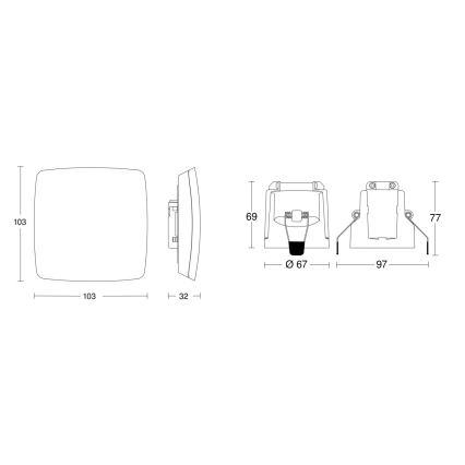 Steinel 079451 - Датчик присутствия TRUE PRESENCE KNX белый