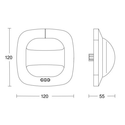 Steinel 079499 - Датчик присутствия Dual HF DALI-2 APC белый