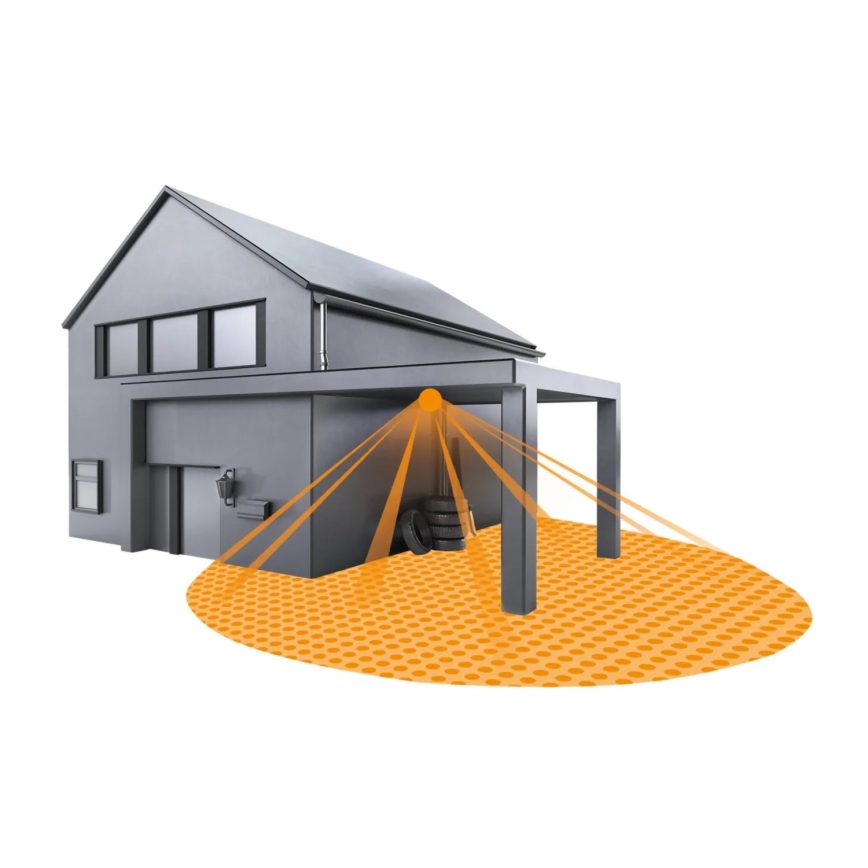 Steinel 081706 - Вуличний датчик руху IS 2360-3 ECO 230V IP54 чорний