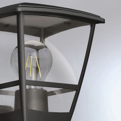 Steinel 084769 - Вуличний настінний світильник з датчиком L10S 1xE27/15W/230V IP44