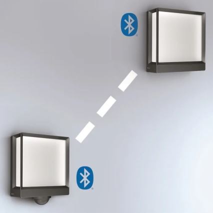 Steinel 085230 - LED Вуличний настінний світильник з регулюванням яскравості L40C LED/12,9W/230V IP54 антрацит