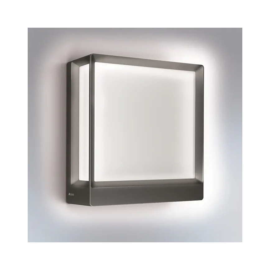 Steinel 085230 - LED Вуличний настінний світильник з регулюванням яскравості L40C LED/12,9W/230V IP54 антрацит