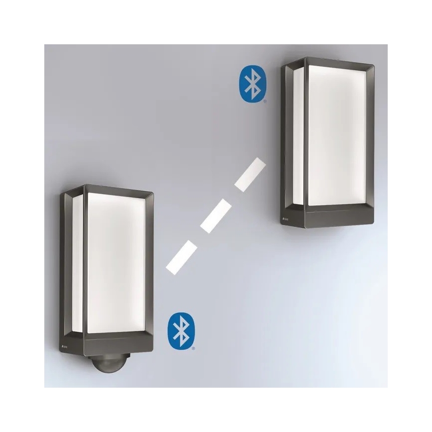 Steinel 085254 - LED Вуличний настінний світильник з регулюванням яскравості L42C LED/12,6W/230V IP54