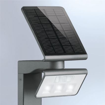 Steinel 085681 - Вулична світлодіодна лампа на сонячній батареї з датчиком XSolar GL-S LED/1,2W/2500 mAh IP44