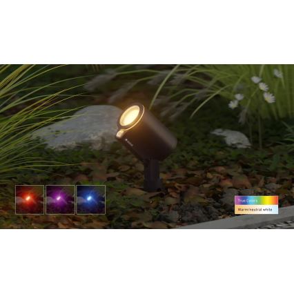 Steinel 089351 - LED RGBW Зовнішній світильник LED/7,9 Вт/24 В IP65