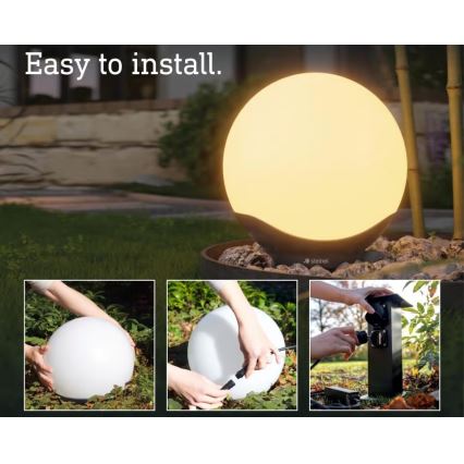 Steinel 089368 - LED RGBW зовнішній світильник з датчиком LED/5,04W/24V 300 мм IP65