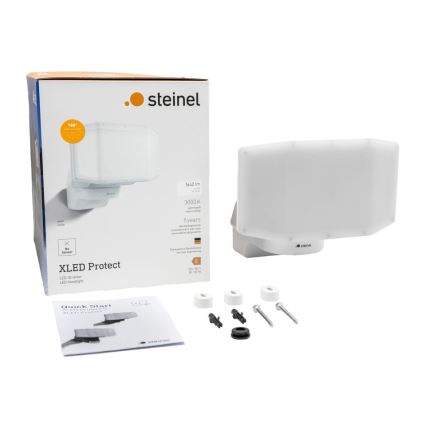 Steinel 090005 - Світлодіодний прожектор XLED PROTECT LED/13,6W/230V 3000K IP54 білий