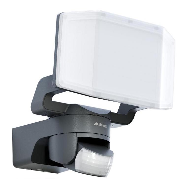 Steinel 090012 - Світлодіодний прожектор з датчиком XLED PROTECT LED/14,3W/230V 3000K IP54 антрацит