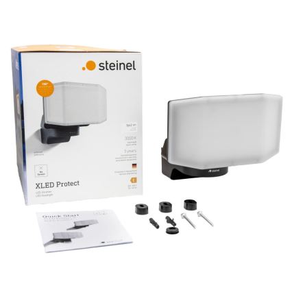 Steinel 090029 - Світлодіодний прожектор XLED PROTECT LED/13,6W/230V 3000K IP54 антрацит