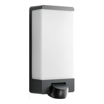 Steinel 094263 - Светильник для номера дома с датчиком 1xE27/15W/230V L 14 S IP44