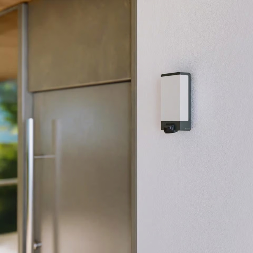 Steinel 094263 - Табличка з номером будинку з датчиком 1xE27/15W/230V L 14 S IP44