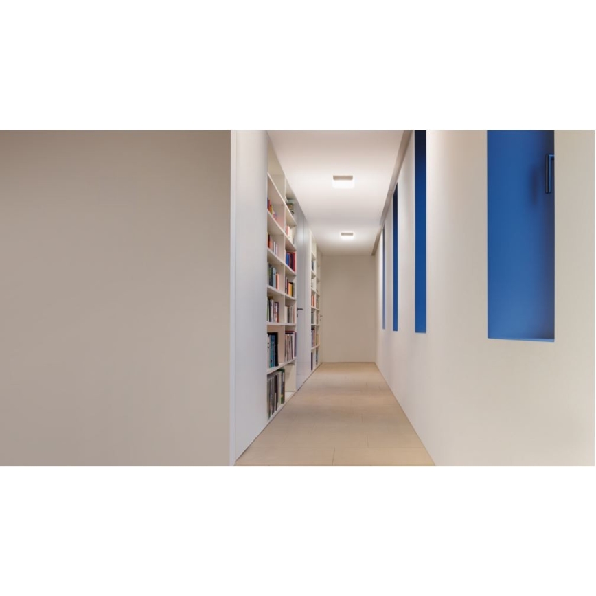 STEINEL 52508 - Світлодіодний стельовий світильник з датчиком RS LED M2 LED/9,5W/230V глянцевий хром