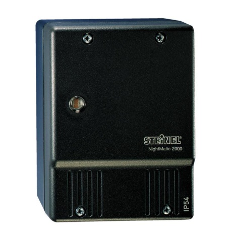 STEINEL 550318 - Датчик освітленості NightMatic 2000 чорний IP54
