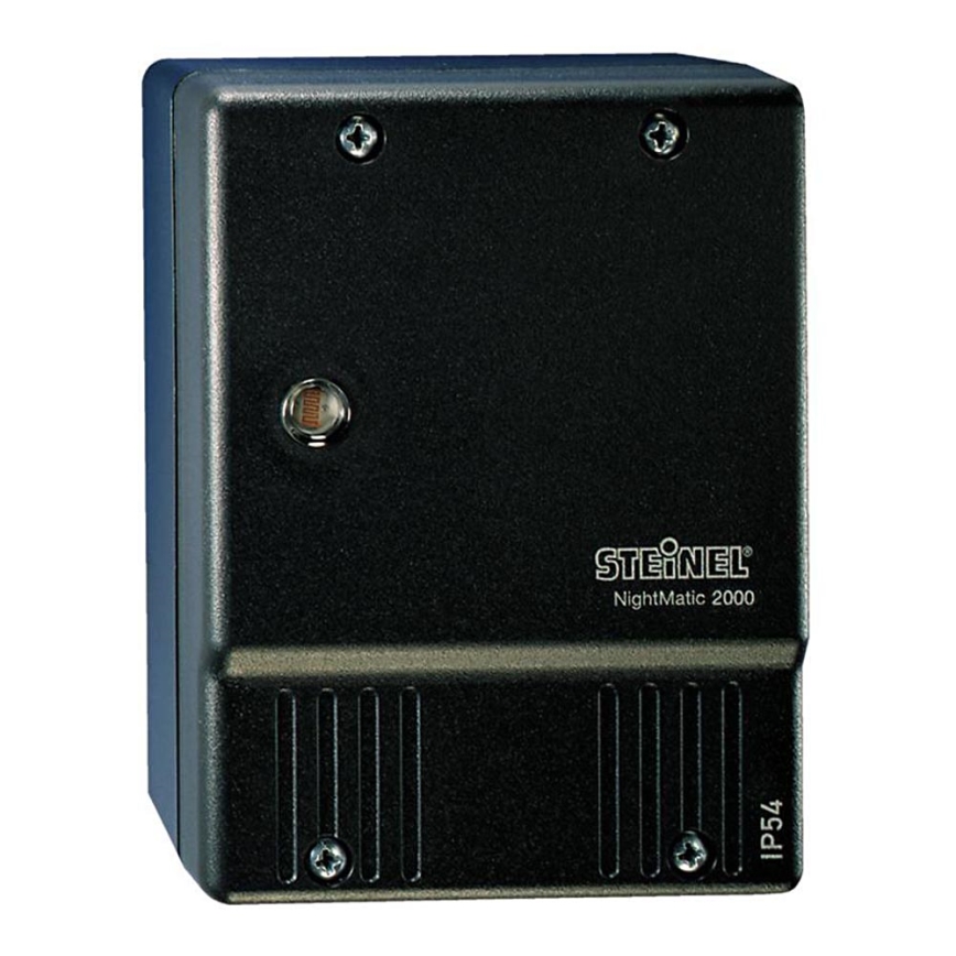 STEINEL 550318 - Сумеречный выключатель NightMatic 2000 черный IP54
