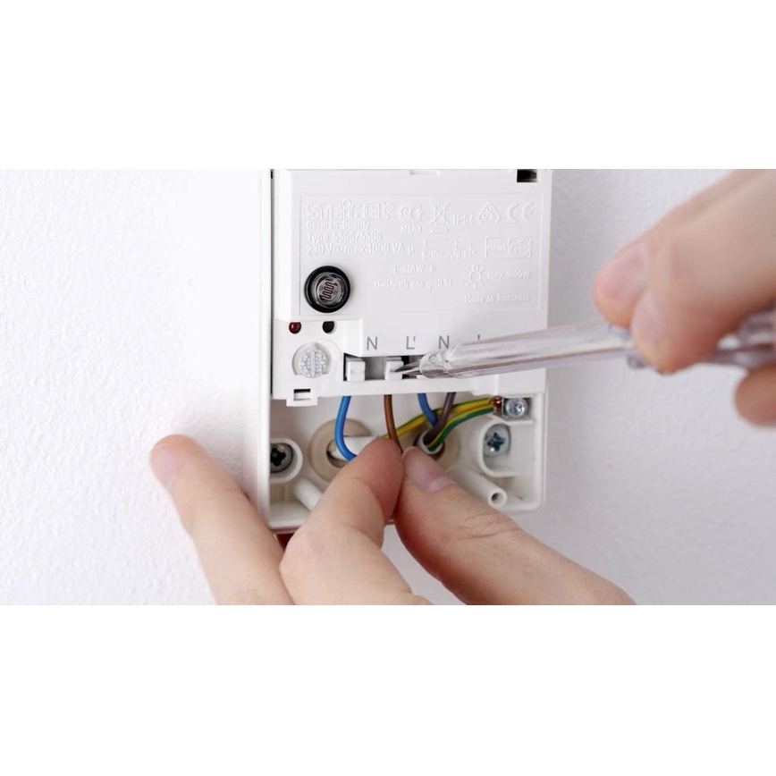 STEINEL 550615 - Датчик освещенности NightMatic 3000 Vario белый IP54