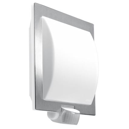 Steinel 566814 - Вуличний настінний світильник з датчиком 1xE27/60W/240V L 20 S IP44