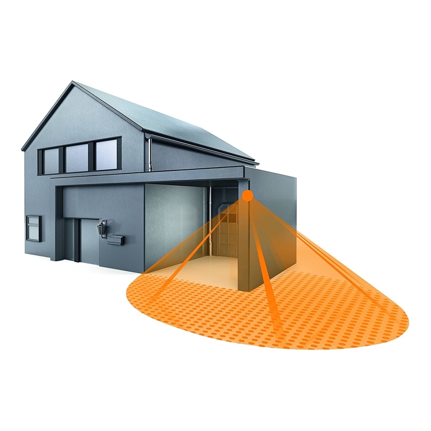 STEINEL 602710 - Уличный инфракрасный настенный датчик IS240 антрацит IP54