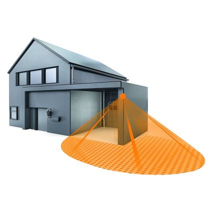 STEINEL 602819 - Уличный инфракрасный настенный датчик IS240 белый IP54