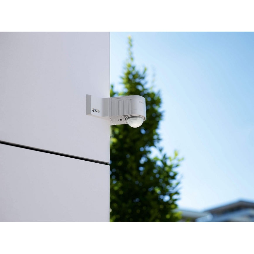 STEINEL 602819 - Уличный инфракрасный настенный датчик IS240 белый IP54