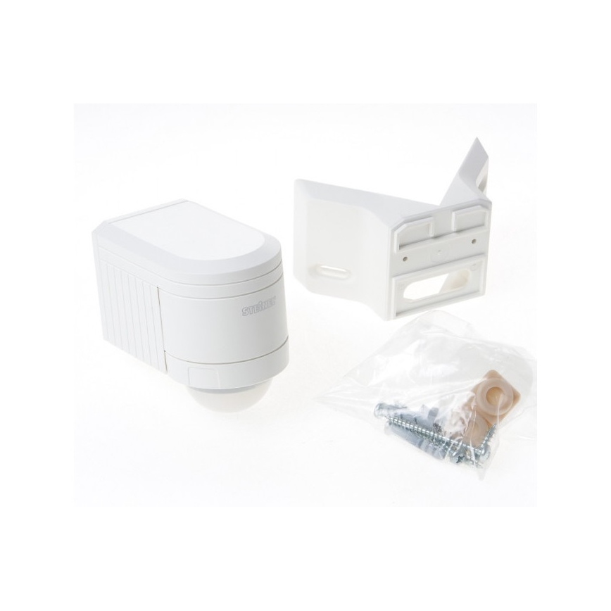 STEINEL 602819 - Вуличний інфрачервоний настінний датчик IS240 білий IP54