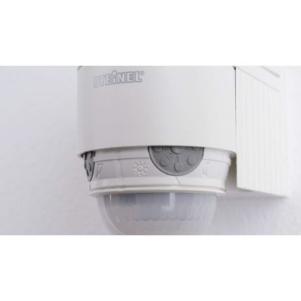 STEINEL 602819 - Вуличний інфрачервоний настінний датчик IS240 білий IP54