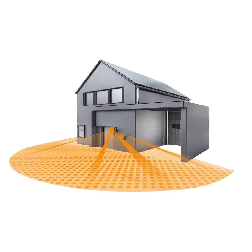 STEINEL 603113 - Зовнішній датчик руху IS 180-2 чорний IP54