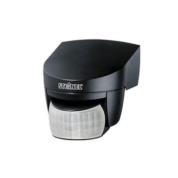 STEINEL 608811 - Уличный инфракрасный датчик IS 140-2 черный IP54