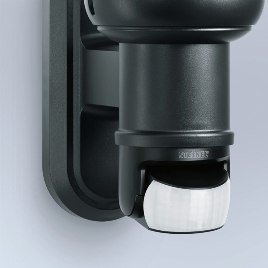 STEINEL 634216 - L 560 S Уличная настенная лампа с датчиком черный IP44