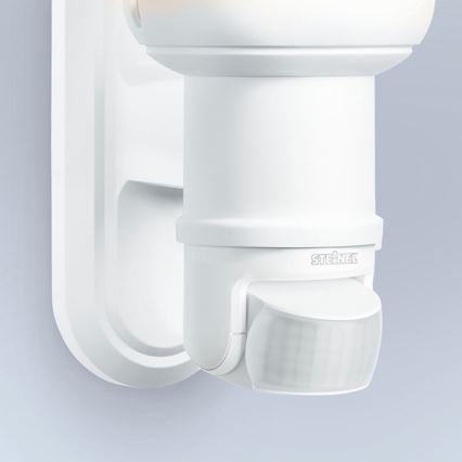 STEINEL 634315 - L 560 S Уличная настенная лампа с датчиком белый IP44