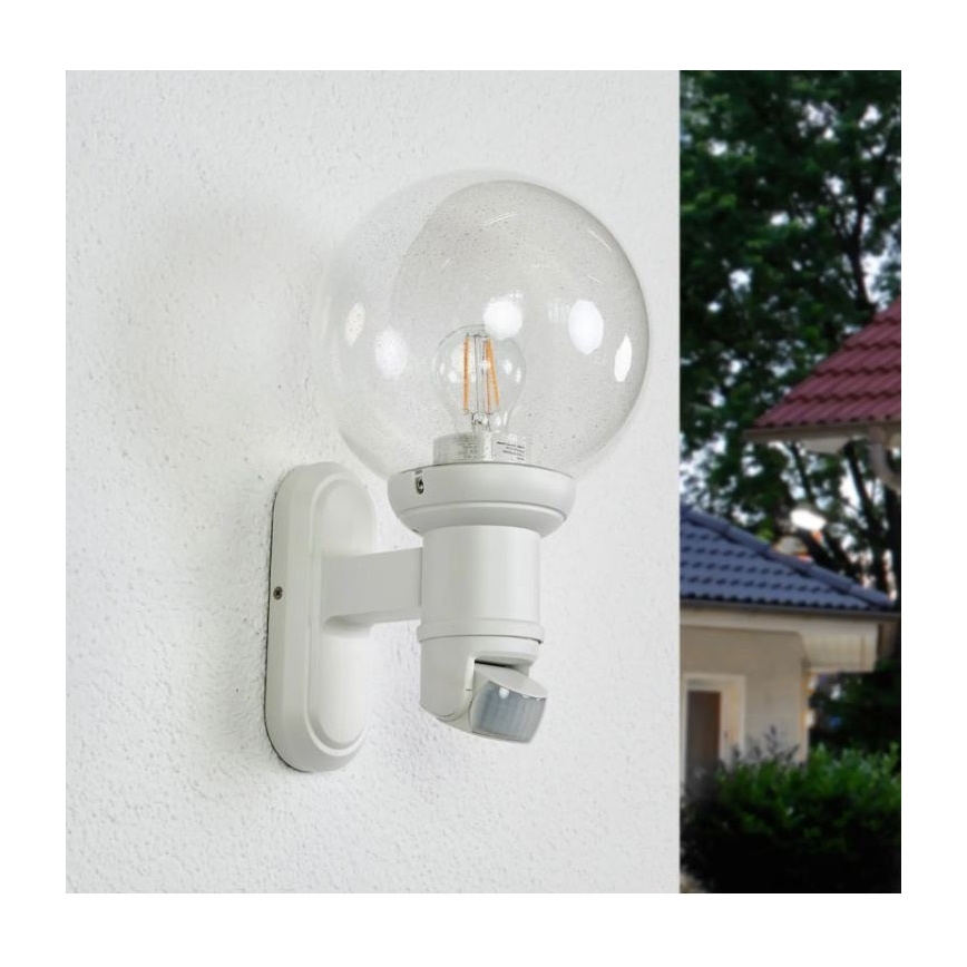 STEINEL 634315 - L 560 S Вулична сенсорна настінна лампа білий IP44