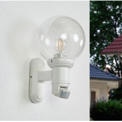 STEINEL 634315 - L 560 S Вулична сенсорна настінна лампа білий IP44