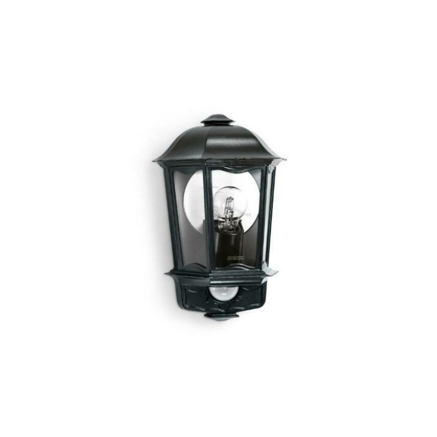 Steinel 644413 - Вуличний настінний світильник з сенсором L 190 S 1xE27/100W/230V IP44