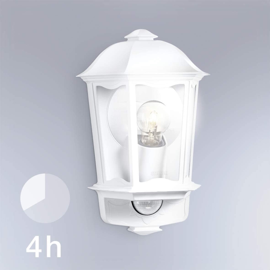 Steinel 644512 - Уличный настенный светильник с датчиком L 190 S 1xE27/100W/230V IP44