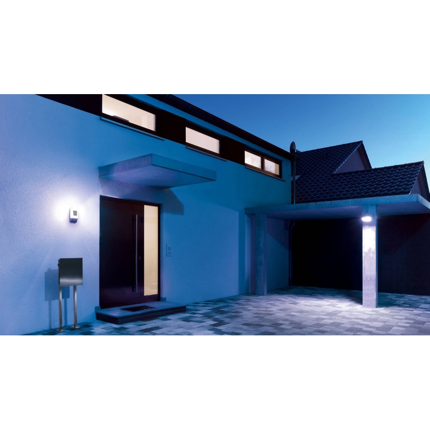 STEINEL 650513 - Уличная сенсорная лампа L1 IP44 белая