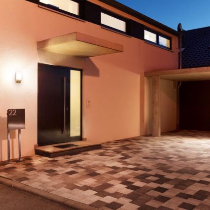 STEINEL 650513 - Уличная сенсорная лампа L1 IP44 белая