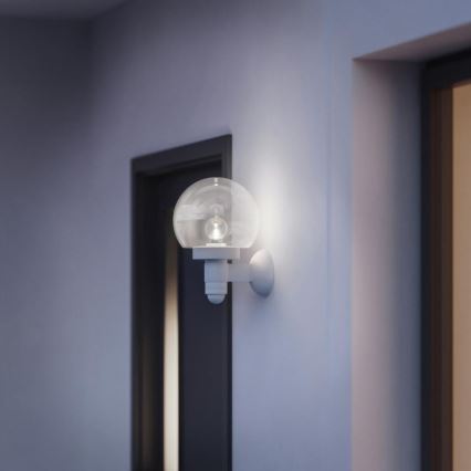 Steinel 657413 - Уличный настенный светильник с датчиком L 115 S 1xE27/60W/230V IP44