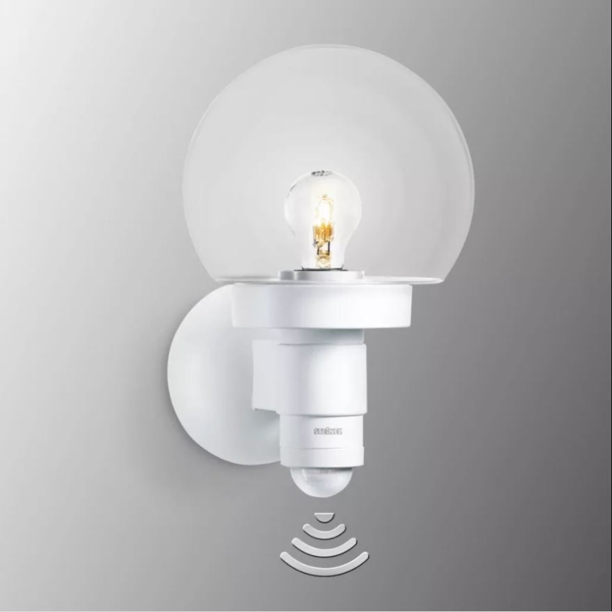 Steinel 657413 - Уличный настенный светильник с датчиком L 115 S 1xE27/60W/230V IP44