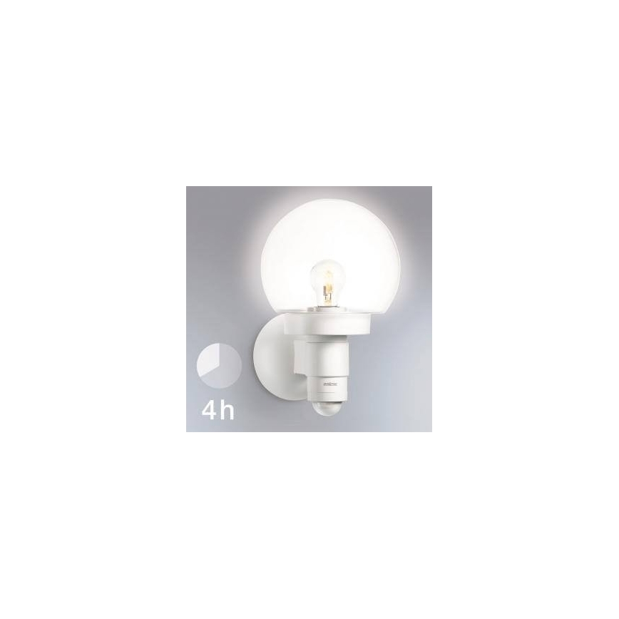 Steinel 657413 - Уличный настенный светильник с датчиком L 115 S 1xE27/60W/230V IP44
