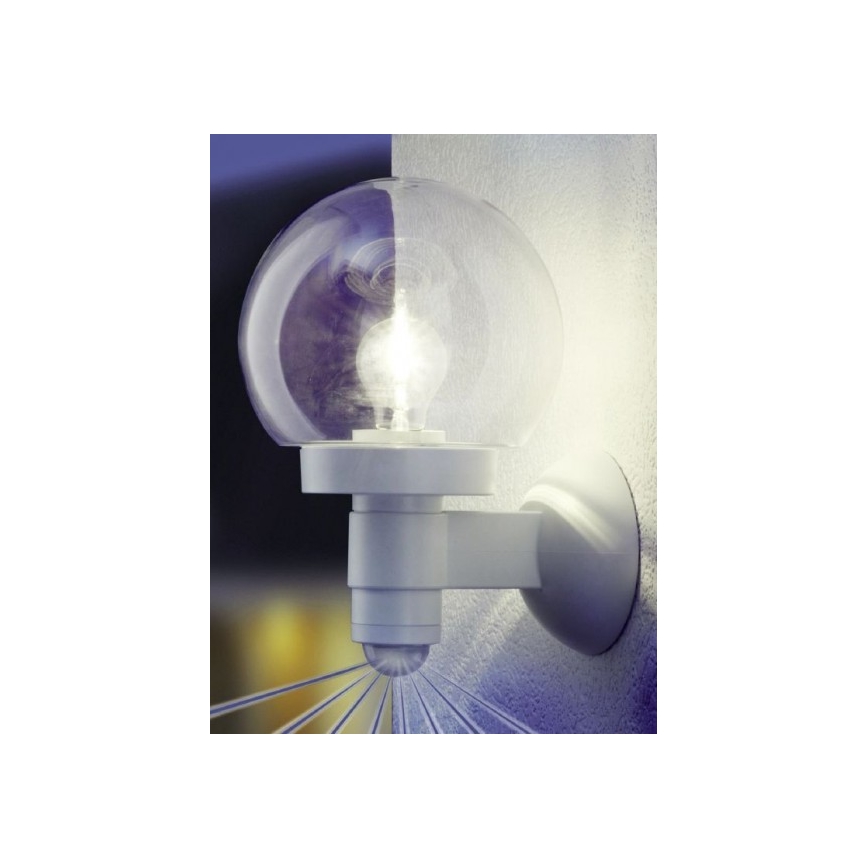 Steinel 657413 - Уличный настенный светильник с датчиком L 115 S 1xE27/60W/230V IP44