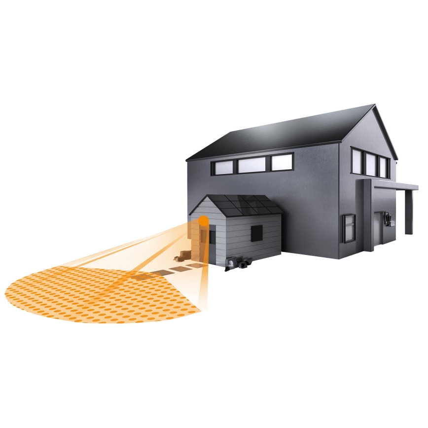 STEINEL 660215 - Інфрачервоний сенсор зовнішній IS 130-2 чорний IP54