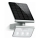 STEINEL 671013 - Светодиодный прожектор на солнечной батарее XSolar L-S 1,2W/LED серебристый IP44 2500 mAh